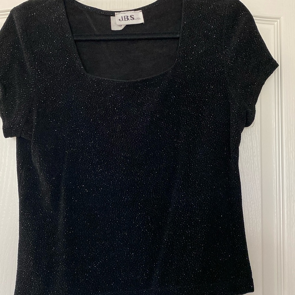 Sparkly Black Top